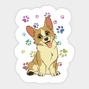 Corgi Sticker